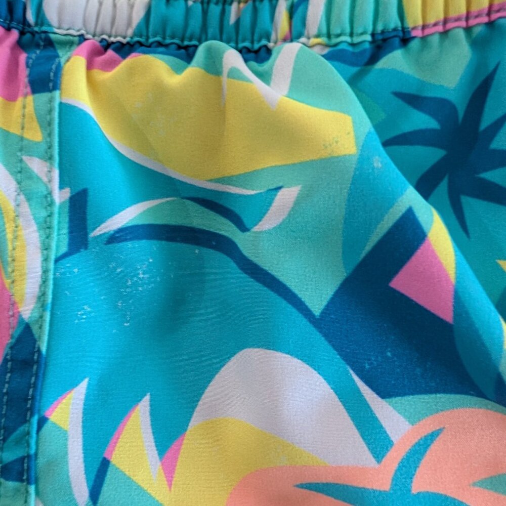 Chubbies Kids Toddler Tropical Swim Trunks - Mesh Liner - Size 6 - Picture 4 of 5